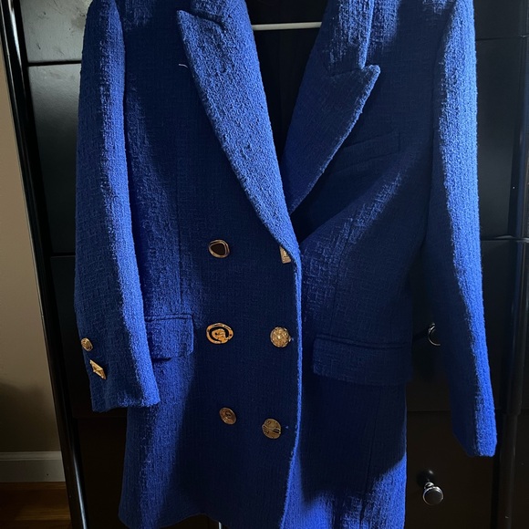 Zara Blue Blazer dress - Picture 4 of 6